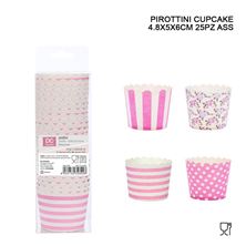 Picture of BAKING CUPS PINK DESIGN X 25 PIECES